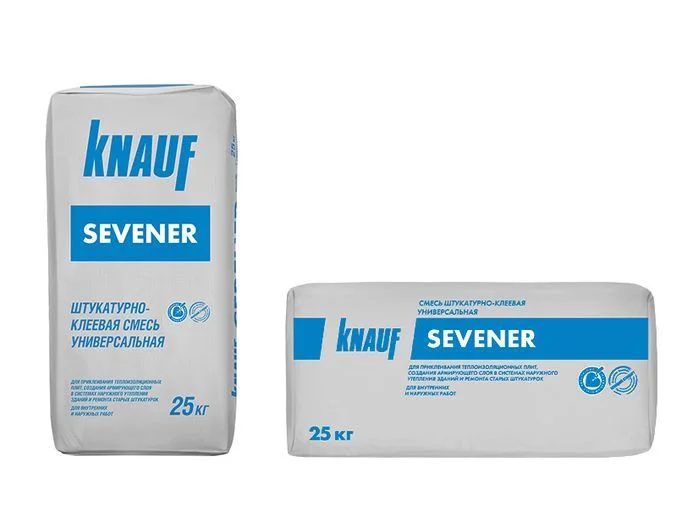Штукатурно-клеевая смесь Кнауф Севенер (Knauf Sevener), 25кг